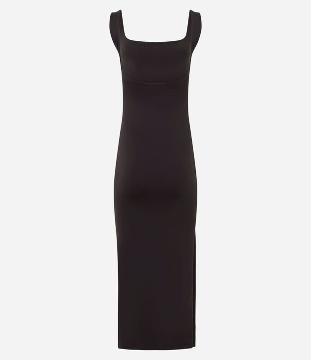 Vestido Long Midi en Poliamida con Escote en la Espalda 6