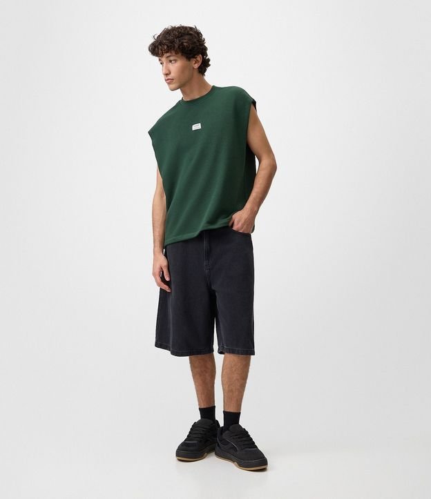 Musculosa Boxy con Bordado Spirited Hour 2