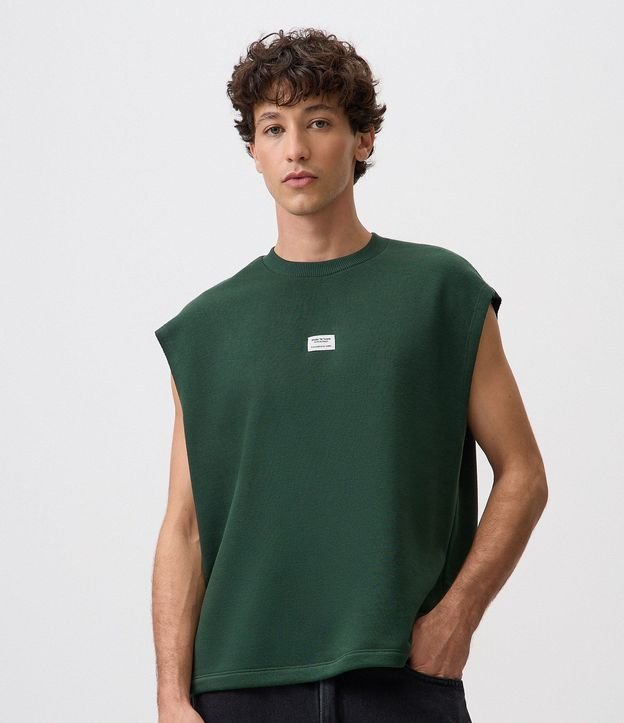 Musculosa Boxy con Bordado Spirited Hour 4