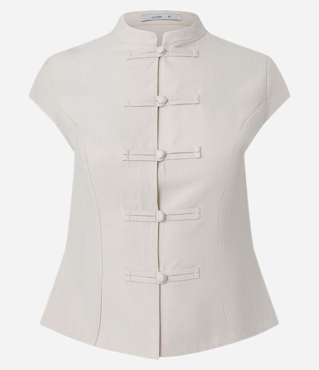 Blusa con Cuello Padre y Cierre por Alambres 5
