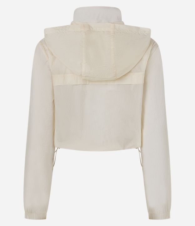 Campera Corta Viento Cropped Deportiva con Saco 6