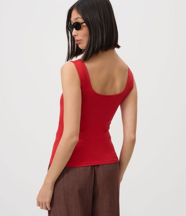 Blusa en Poliamida con Escote Cuadrado 4