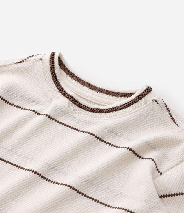 Remera Infantil en Algodón con Rayas - Talle 1 a 6 años 6
