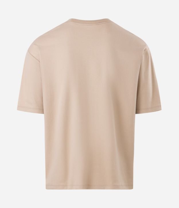 Remera Boxy en Algodón con Lettering Bordado 6