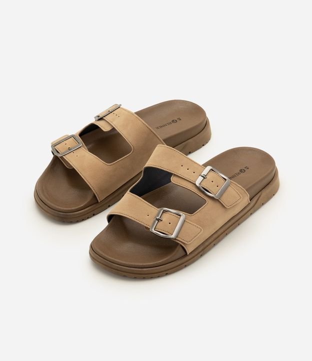 Sandalia Casual en PU con Hebillas Ajustables 4