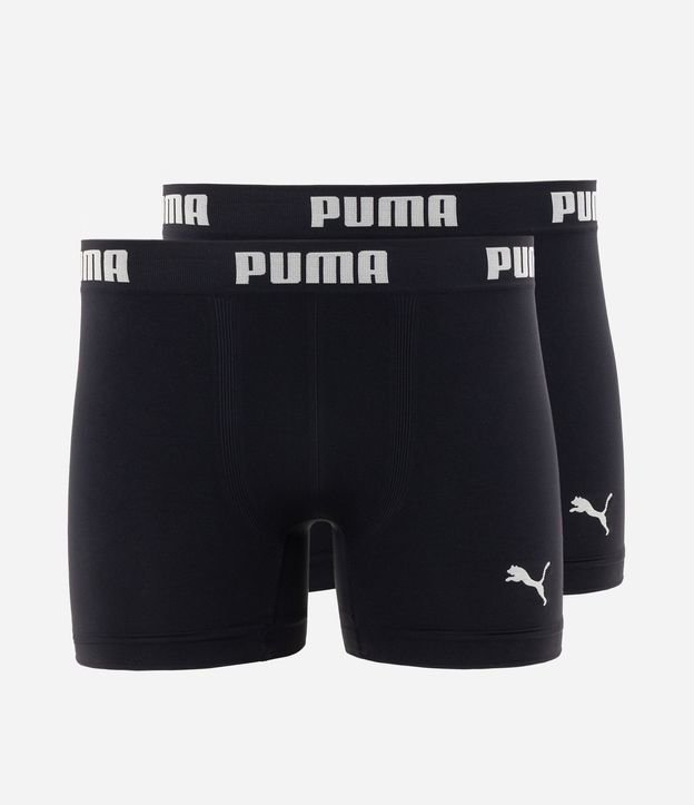 Kit 2 Calzoncillos Boxer en Microfibra Puma