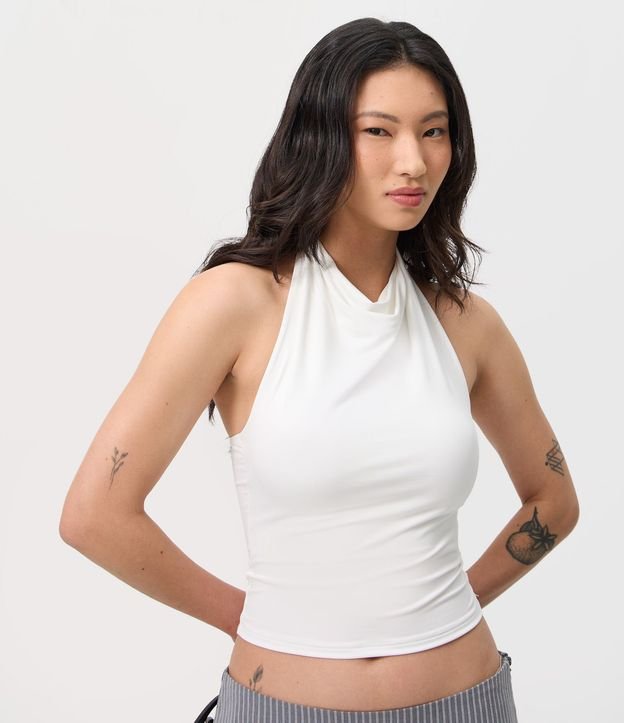 Blusa Frente Única en Microfibra 3