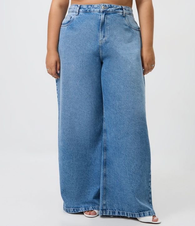 Pantalón de Jean Wide Leg Curve & Plus Size 2