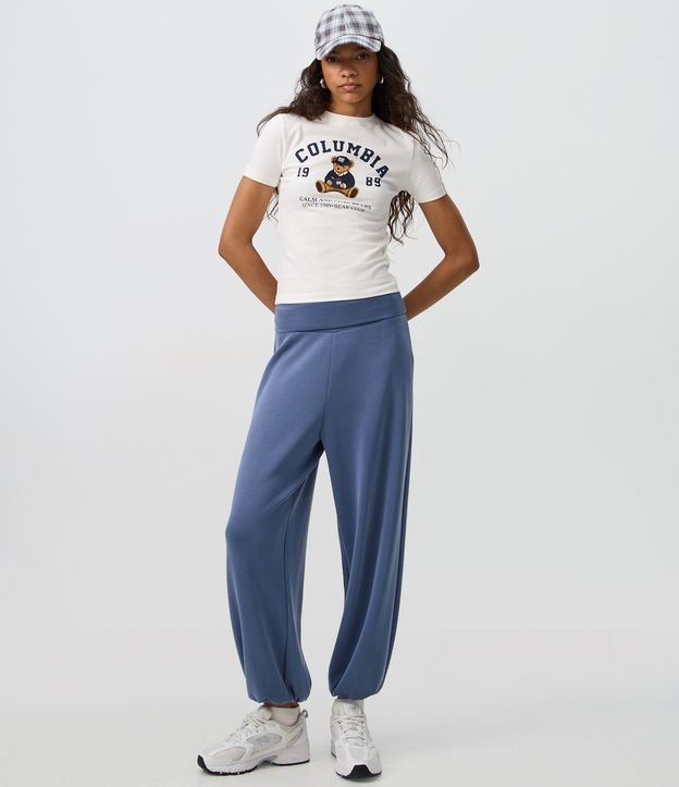 Remera en Algodón con Estampa de Columbia Bear Club 2