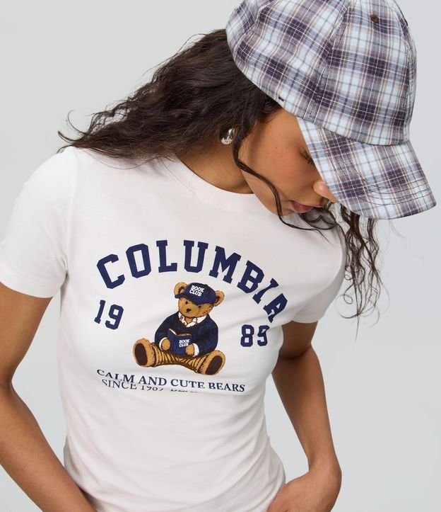 Remera en Algodón con Estampa de Columbia Bear Club 3