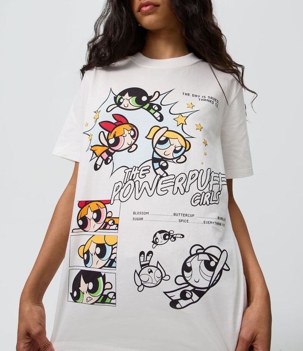 Remera de Algodón con Estampado de Las Chicas Superpoderosas 3