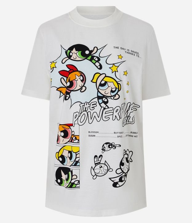 Remera de Algodón con Estampado de Las Chicas Superpoderosas 5