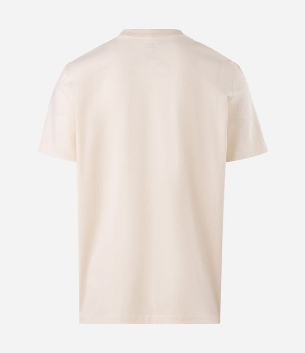 Remera Comfort en Algodón con Estampa de Ícones de Vasos 6