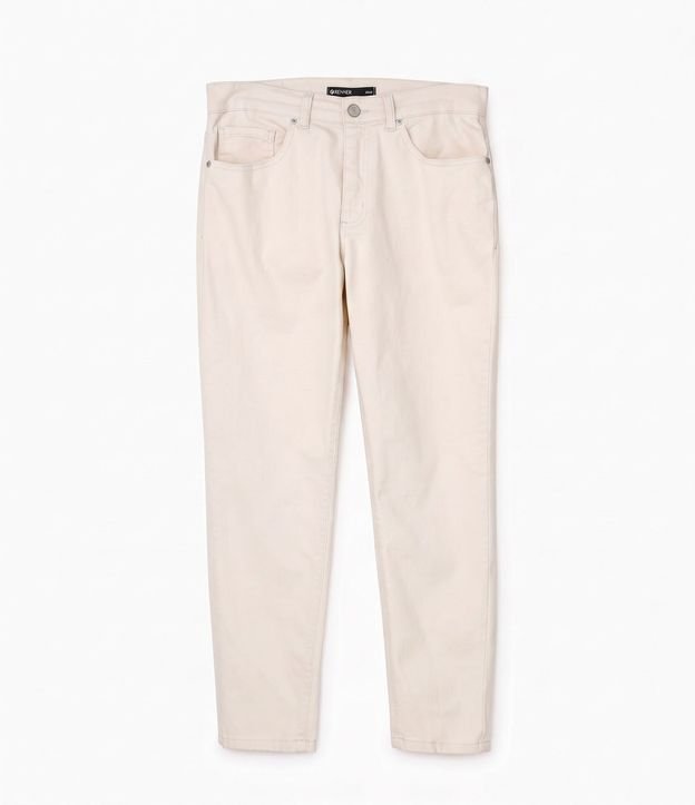 Pantalón Slim Cropped en Sarga 5