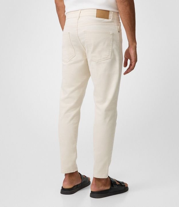 Pantalón Slim Cropped en Sarga 3