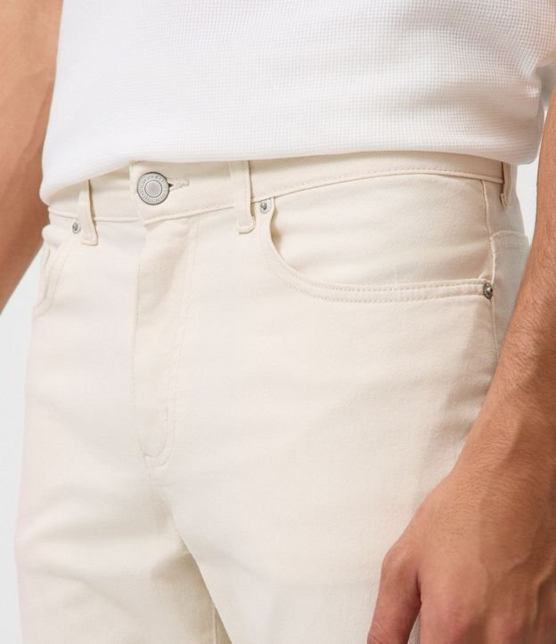 Pantalón Slim Cropped en Sarga 4