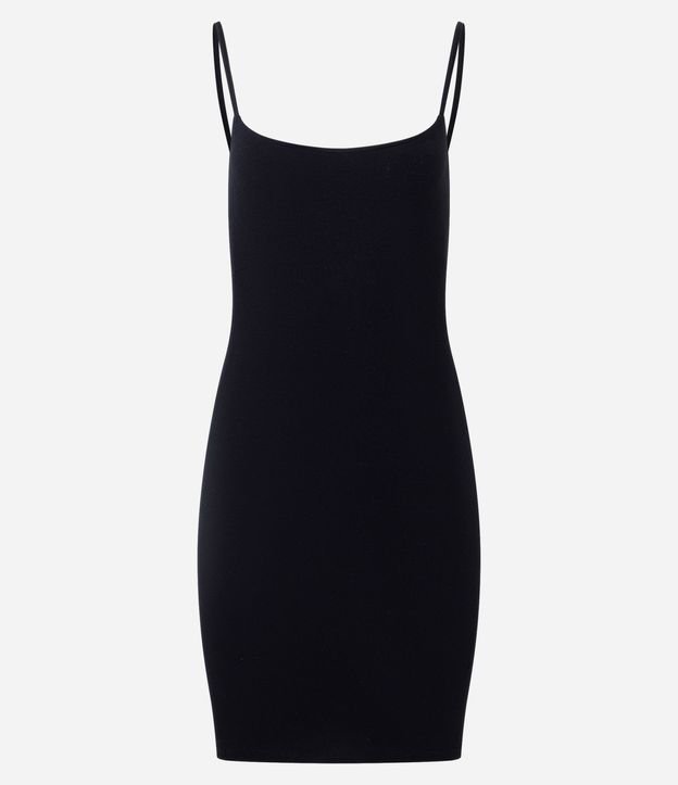 Vestido Básico en Cotton con Breteles Finos