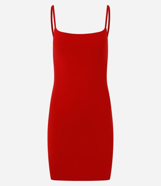 Vestido Básico en Cotton con Breteles Finos