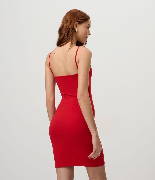 Vestido Básico en Cotton con Breteles Finos 6