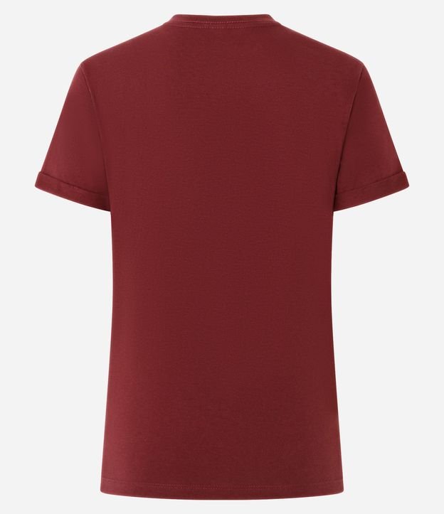 Remera en Media Malla con Manga Corta Doblada 2
