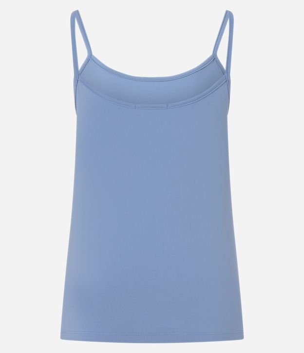Blusa Musculosa Básica en Poliamida con Breteles Finos 2