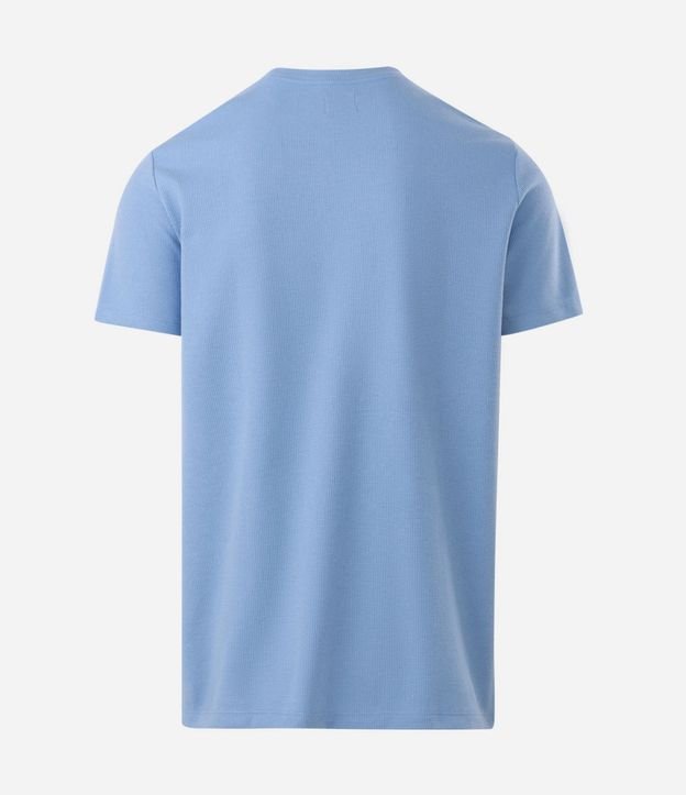 Remera Regular en Algodón con Textura 2