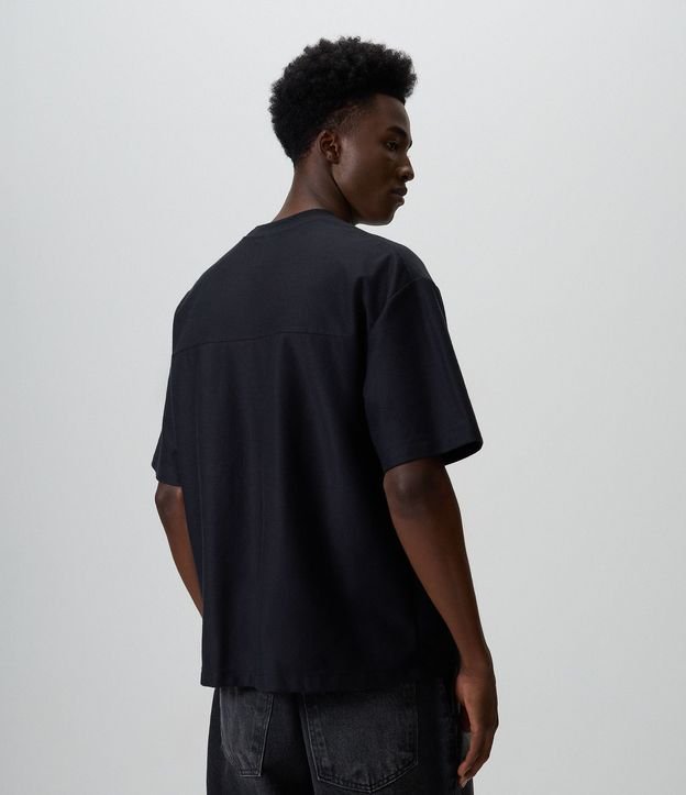 Remera Boxy en Algodón con Lettering Forsaken Youth 3