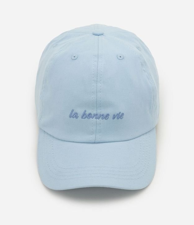 Gorra Aba Curva en Sarga con Bordado La Bonne Vie 2