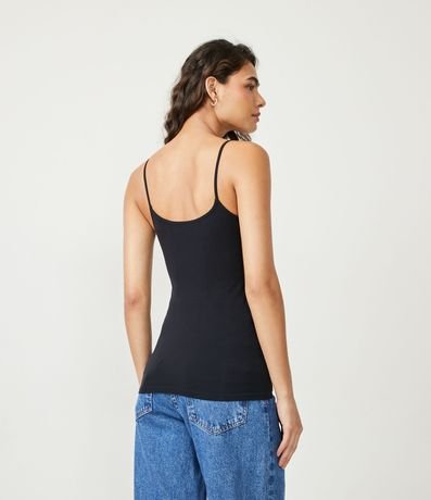 Musculosa Básica en Microfibra con Breteles Finos TriFil 3