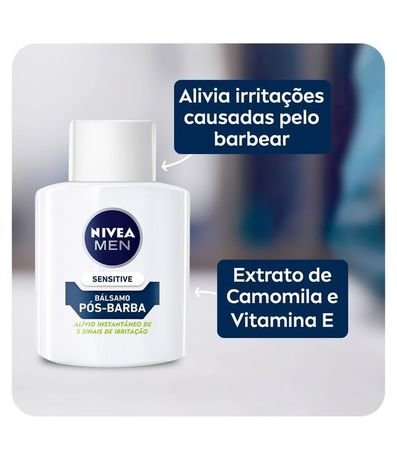 Bálsamo para Después del Afeitado Nivea Sentitive - Nivea 3