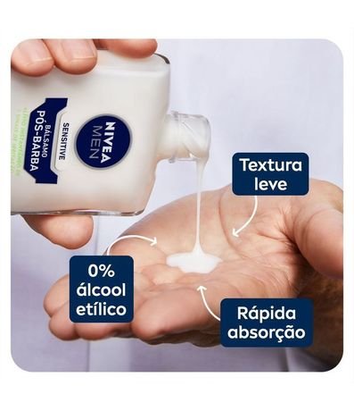 Bálsamo para Después del Afeitado Nivea Sentitive - Nivea 4