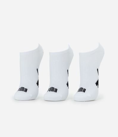 Kit con 03 Medias Invisibles Puma