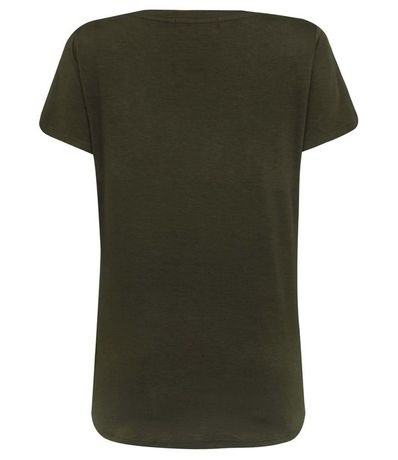 Blusa Básica en Viscosa con Escote V 2
