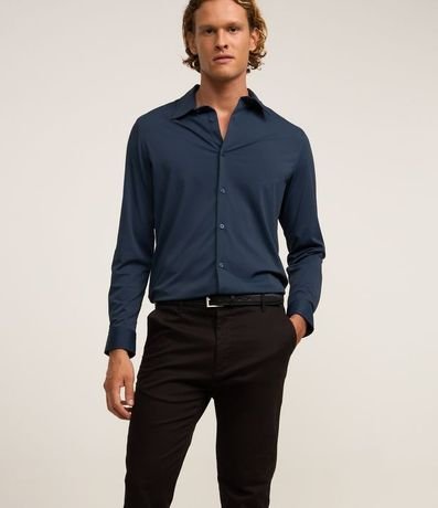 Pantalón Slim en Sarga 3