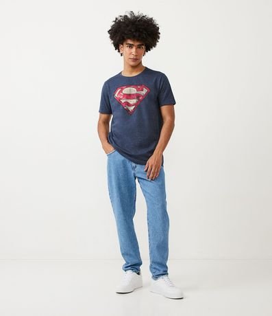 Remera Manga Corta Estampa Superman 2