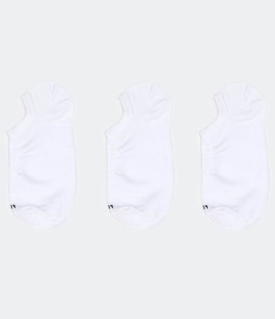 Kit 03 Pares de Medias Invisibles Lupo