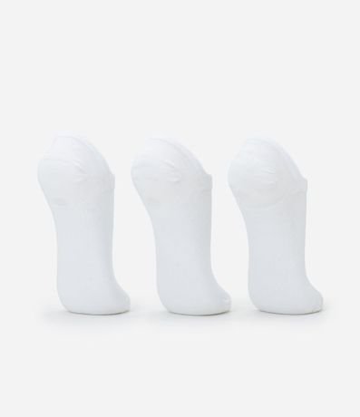 Kit 03 Pares de Medias Invisibles Lupo 3