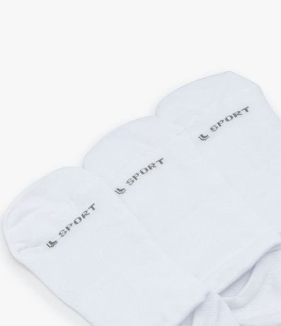 Kit 03 Pares de Medias Invisibles Lupo 4