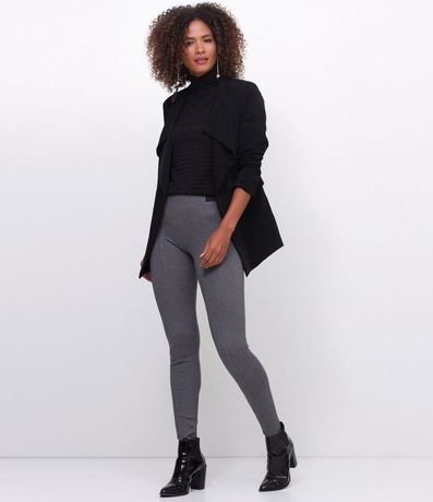 Pantalón Legging en Ponto Roma con Elastico Lateral 3