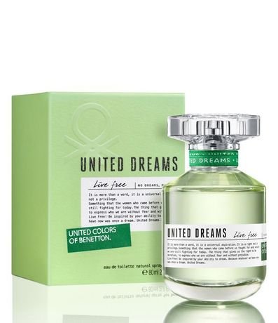 Perfume Benetton United Dreams Live Free Femenino Eau de Toilette 2