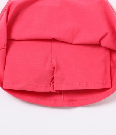 Short Pollera Infantil en Cotton - Talle 5 a 14 años 2