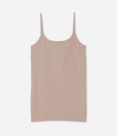 Musculosa Básica en Microfibra con Breteles Finos TriFil 2