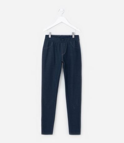 Pantalón Jegging Infantil con Bolsillos - Talle 5 a 14 años 4