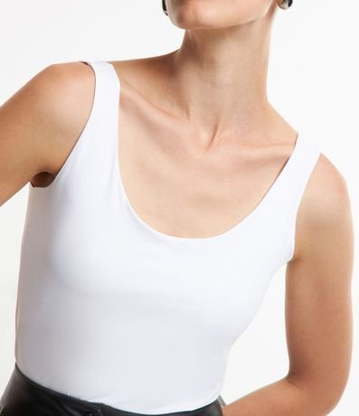 Blusa Musculosa en Poliamida con Escote U 2