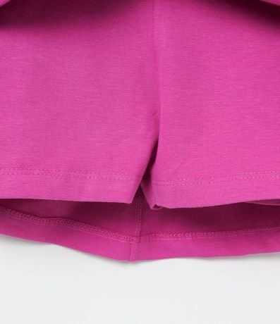 Short Pollera Infantil en Cotton - Talle 5 a 14 años 2