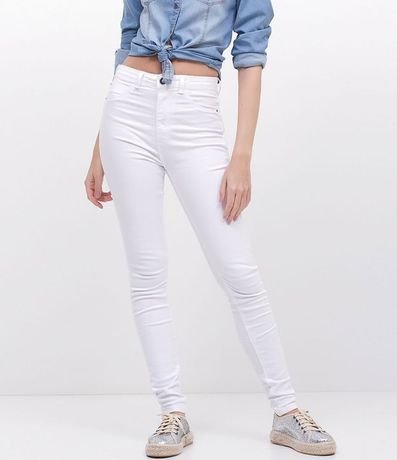 Pantalón Femenino Skinny Jean con Cintura Alta 1