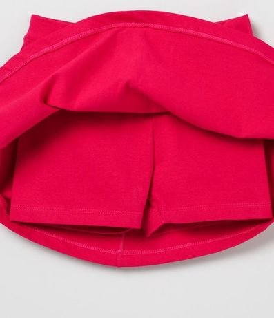 Short Pollera Infantil en Cotton - Talle 5 a 14 años 2