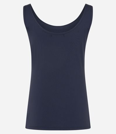 Blusa Musculosa en Poliamida con Escote U 6