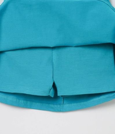Short Pollera Infantil en Cotton - Talle 5 a 14 años 2
