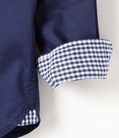 Camisa Manga Larga con Botónes Básica - Talle 1 a 4 años 3